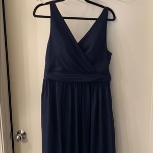 Adrianna papell navy blue dress. Size 14